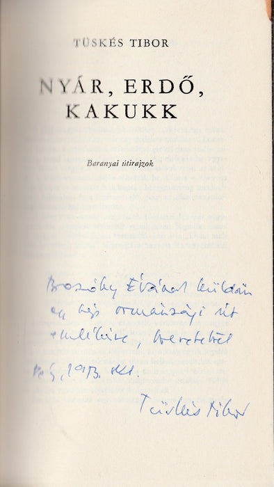 Nyár, erdő, kakukk