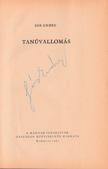 Tanúvallomás