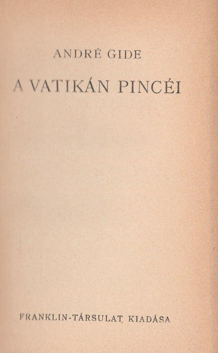 A Vatikán pincéi