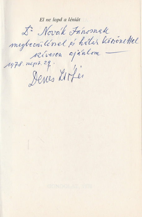 El ne lopd a léniát