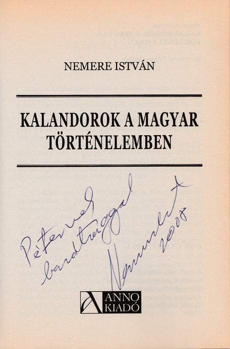 Kalandorok a magyar történelemben