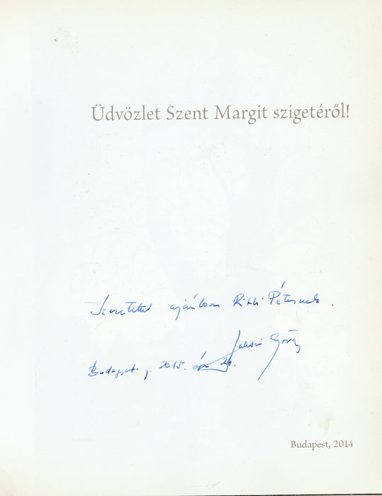 Üdvözlet Szent Margit szigetéről
