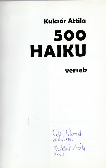 500 haiku