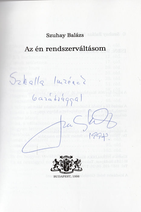 Megmondtam százszor... - Az én rendszerváltásom