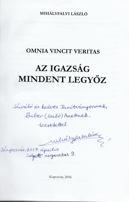 Az igazság mindent legyőz