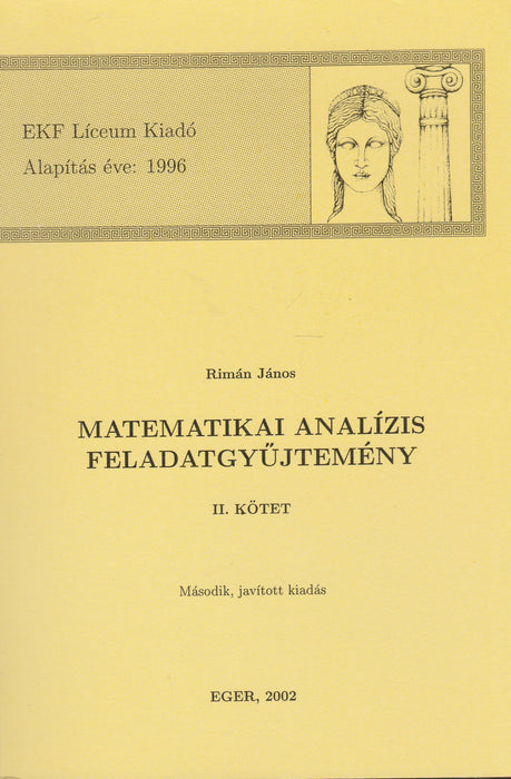 Matematikai analízis feladatgyűjtemény I-II.