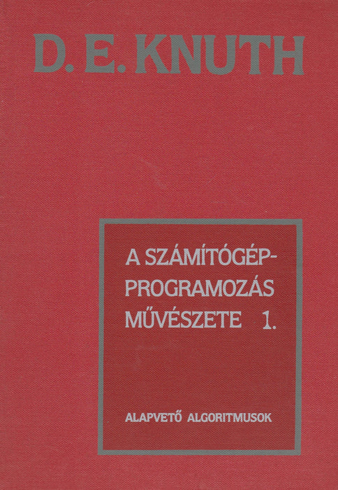 A számítógép-programozás művészete 1-3.