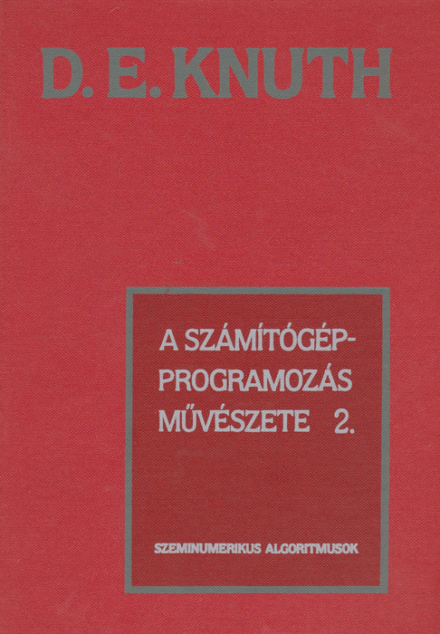 A számítógép-programozás művészete 1-3.