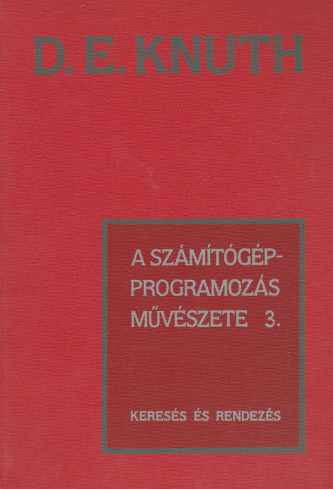 A számítógép-programozás művészete 1-3.