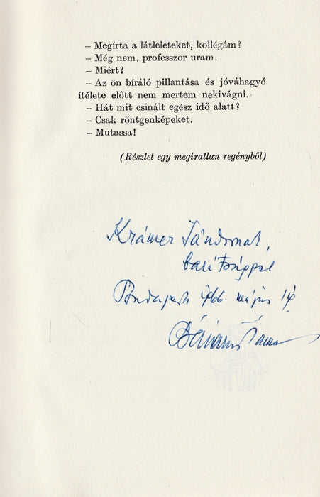 ...és így írunk mi