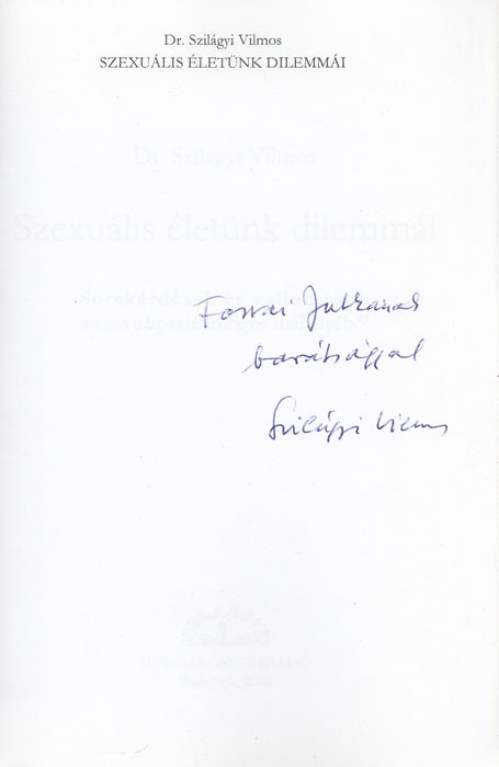 Szexuális életünk dilemmái