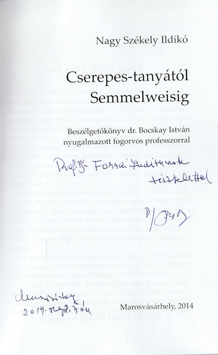 Cserepes-tanyától Semmelweisig