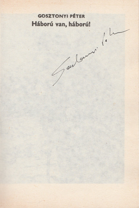 Háború van, háború!