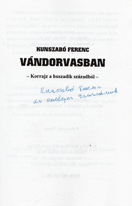 Vándorvasban
