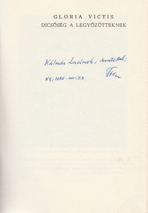 Gloria Victis 1956-86