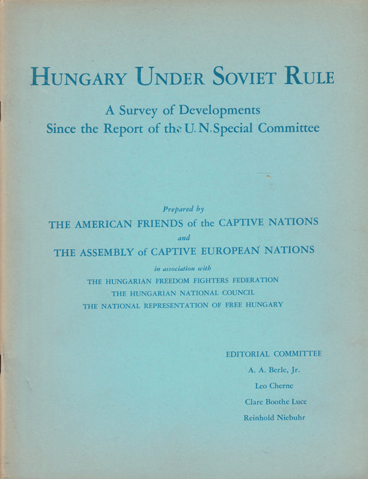 Hungary Under Soviet Rule