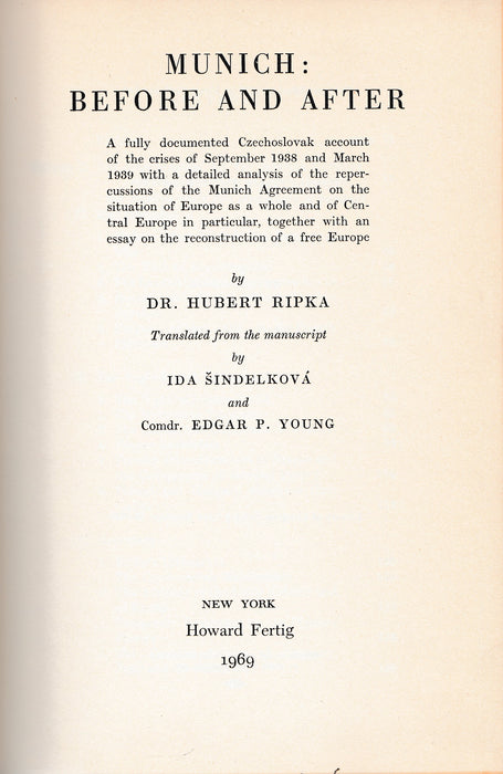 Munich: Before and After