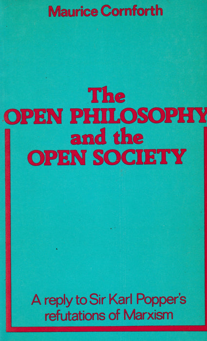 The Open Philosophy and the Open Society