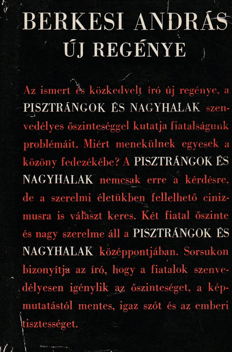 Pisztrángok és nagyhalak