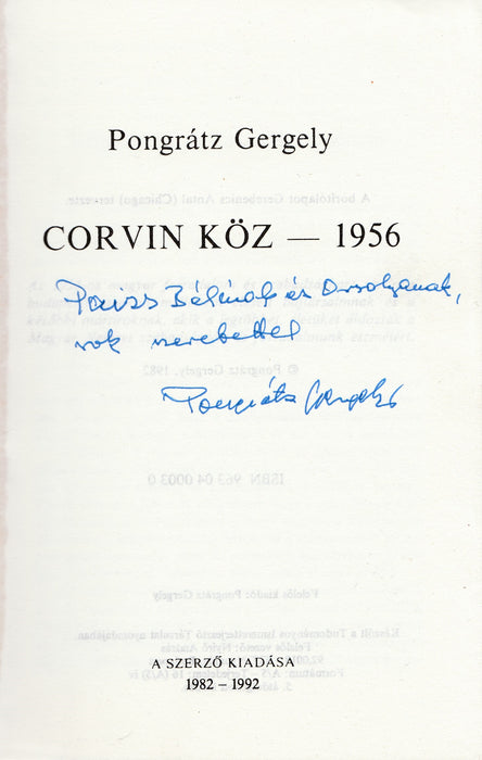 Corvin köz - 1956