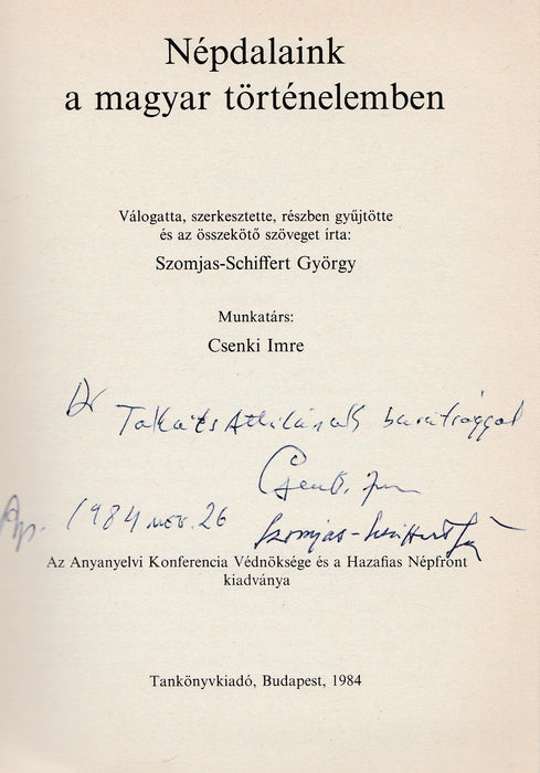 Népdalaink a magyar történelemben