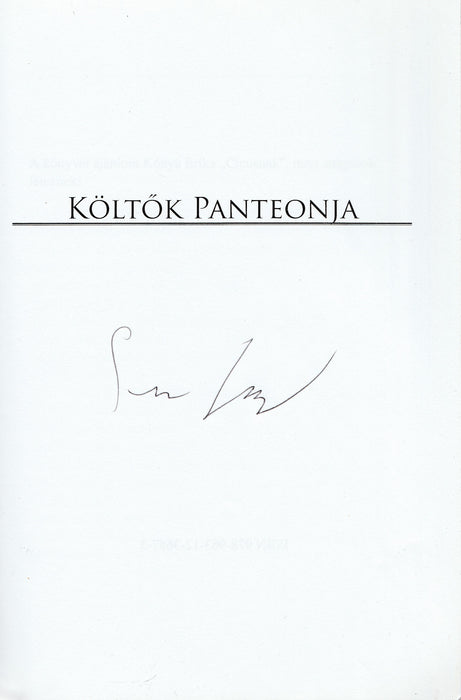 Költők panteonja