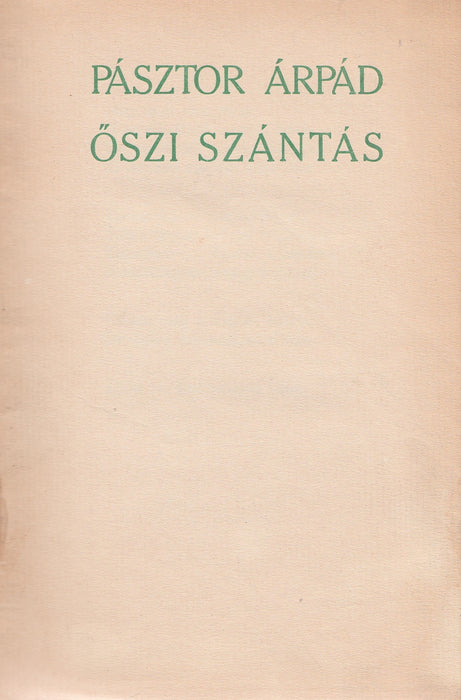 Őszi szántás