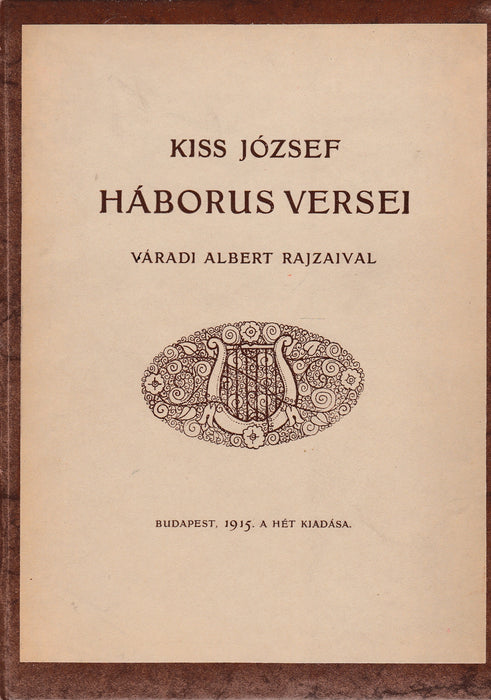 Kiss József háborús versei