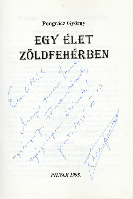 Egy élet zöldfehérben