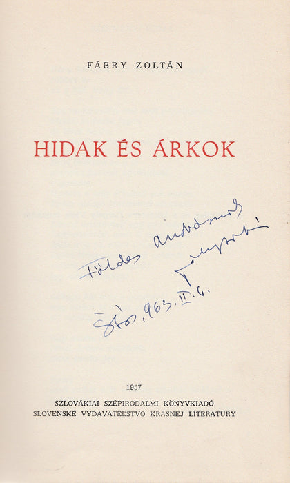 Hidak és árkok