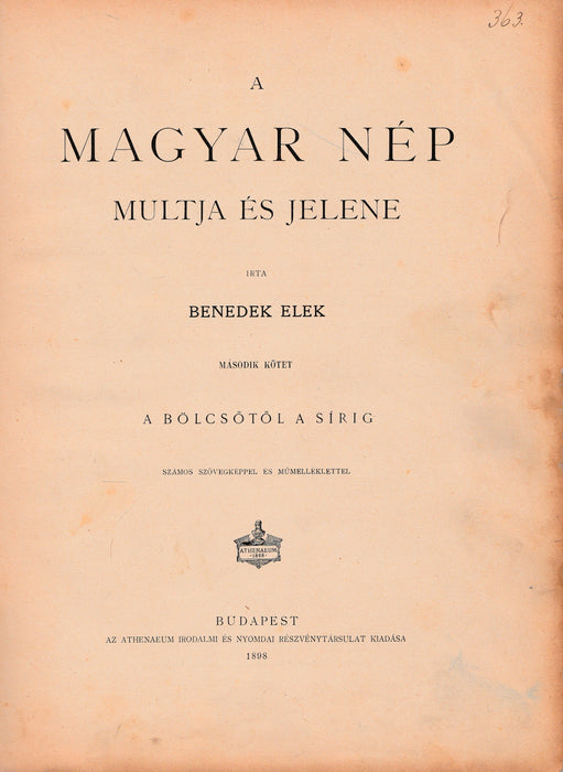 A magyar nép múltja és jelene II.