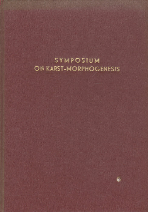 Symposium on Karst-Morphogenesis