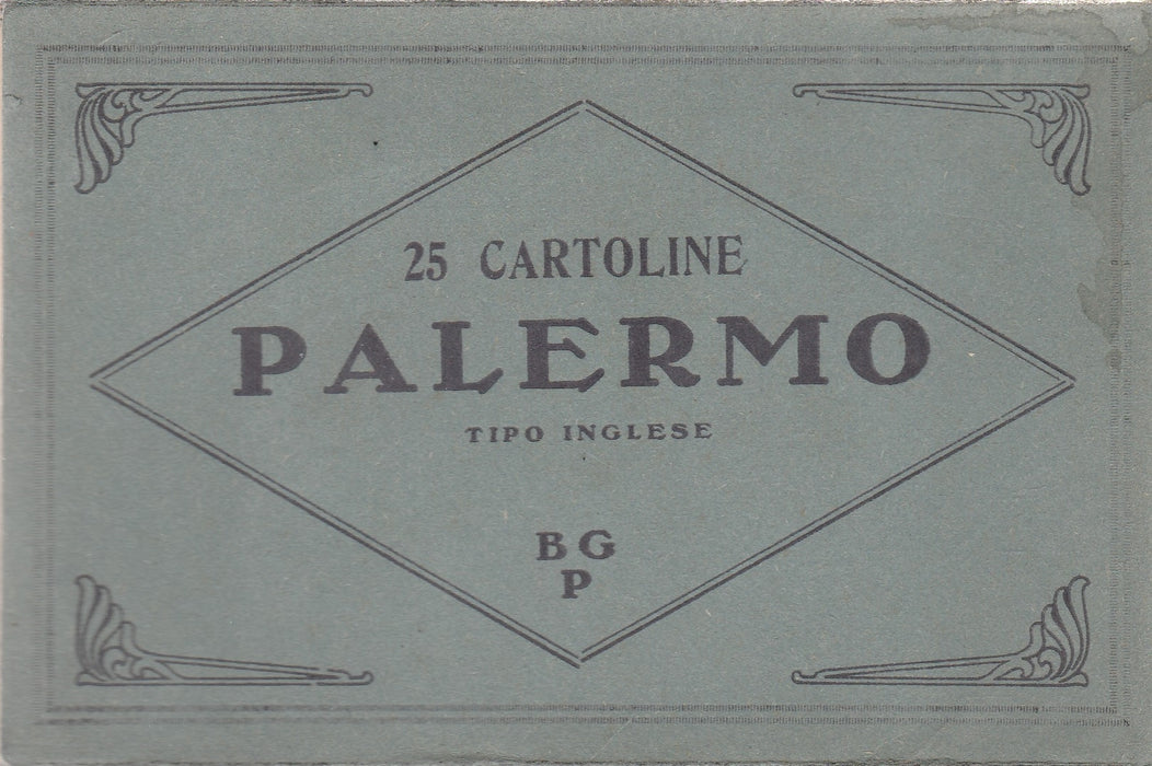25 Cartoline Palermo Tipo Inglese