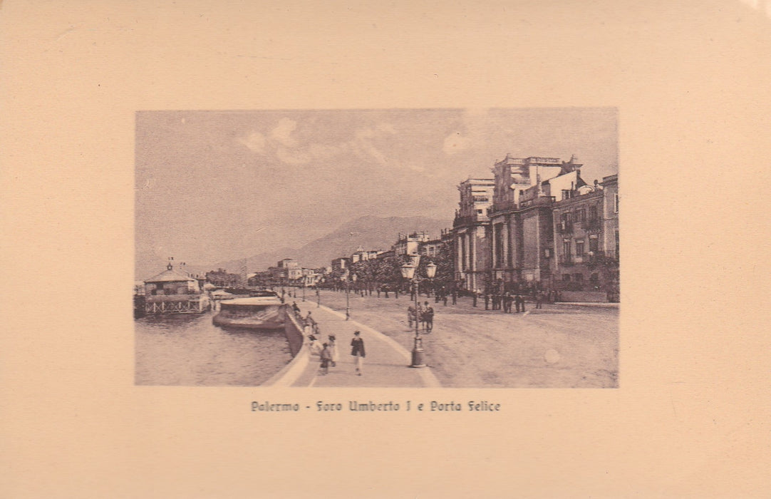 25 Cartoline Palermo Tipo Inglese