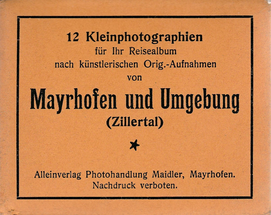 Mayrhofen und Umgebung