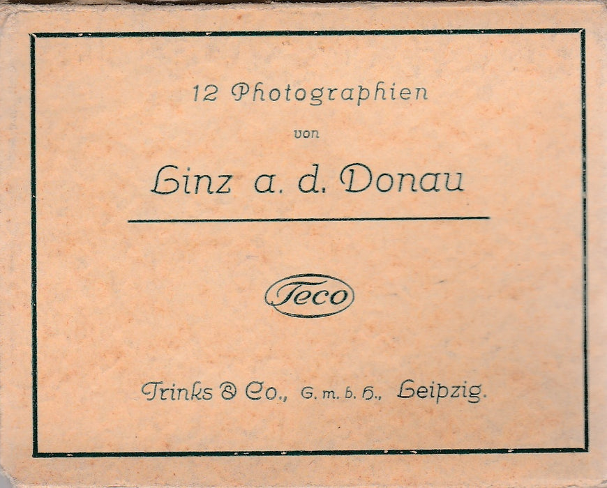 12 Photographien von Linz a. d. Donau