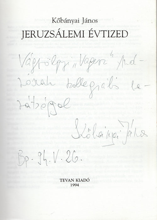 Jeruzsálemi évtized