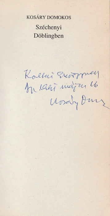 Széchenyi Döblingben