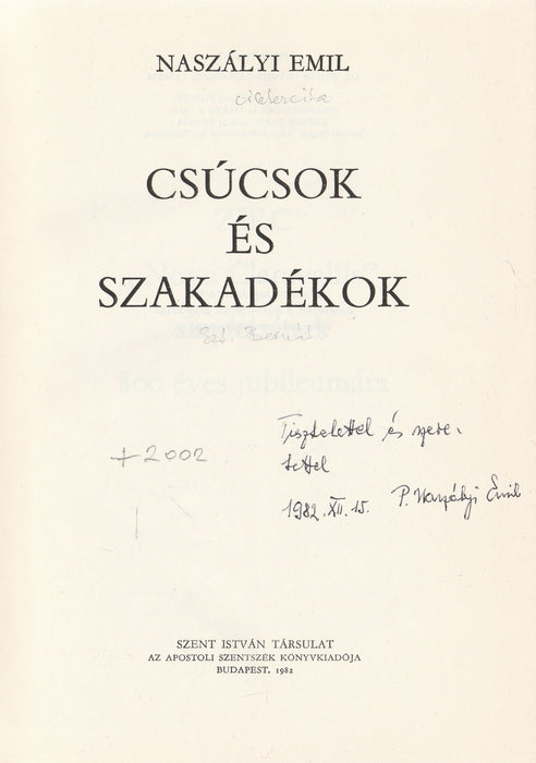 Csúcsok és szakadékok