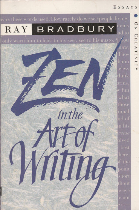Zen in the Art of Writing