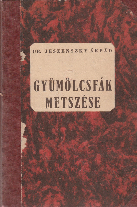 Gyümölcsfák metszése