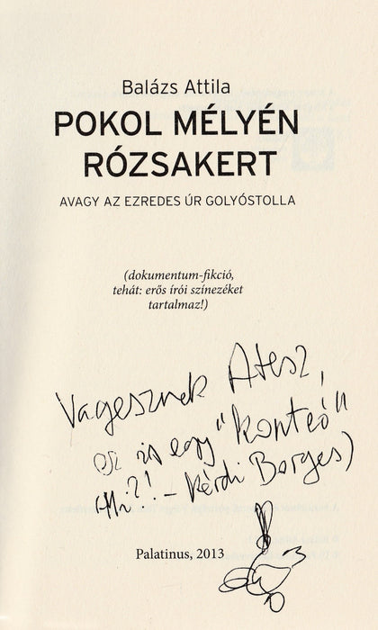 Pokol mélyén rózsakert