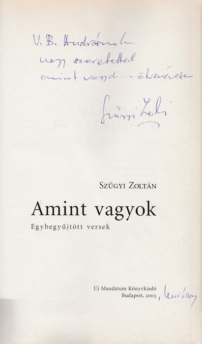 Amint vagyok