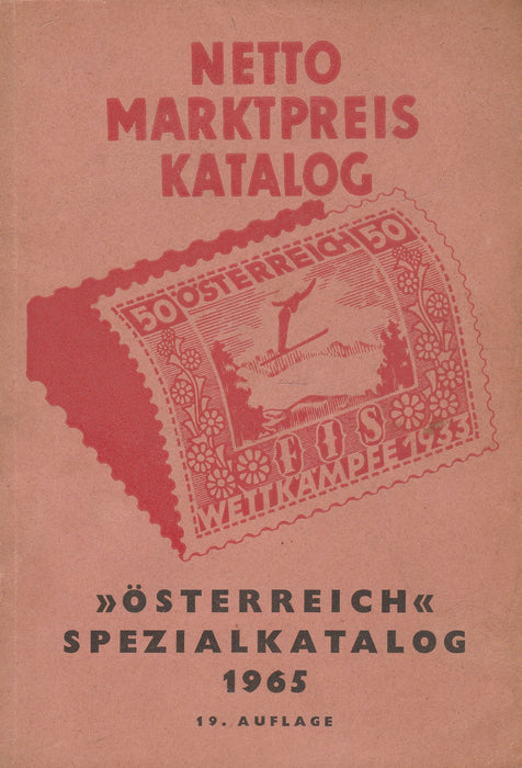 Netto Marktpreis Katalog - Österreich Spezialkatalog 1965