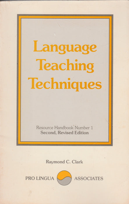 Language Teaching Techniques