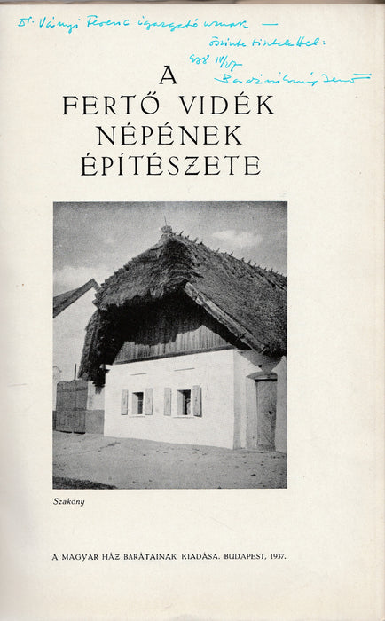 A Fertő vidék népének építészete