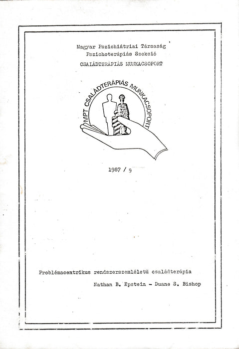 Problémacentrikus rendszerszemléletű családterápia