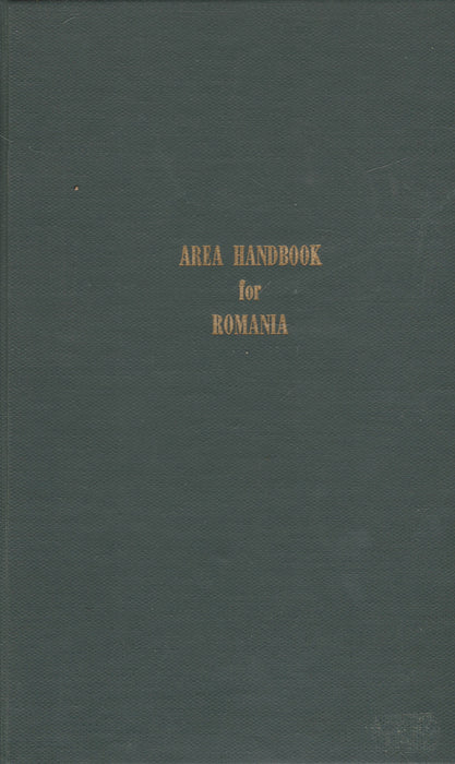 Area Handbook for Romania