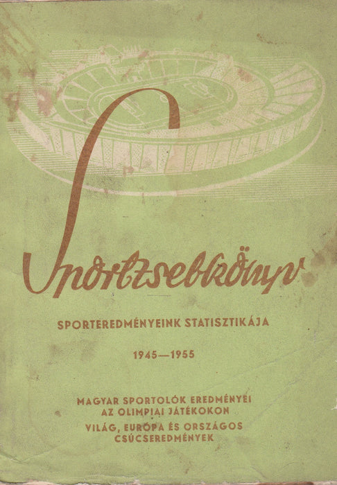 Sportzsebkönyv - 1956