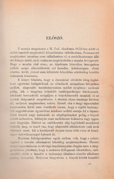 Kísérleti chemia elemei I/1.